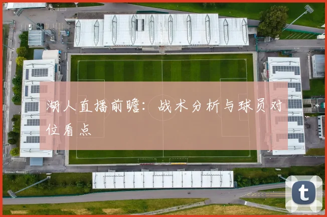 湖人直播前瞻:战术分析与球员对位看点